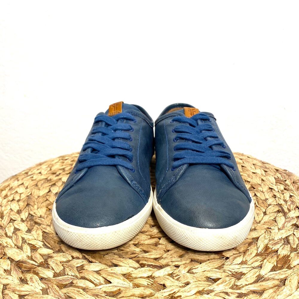 Frye navy blue lace sneakers - Picture 3 of 8